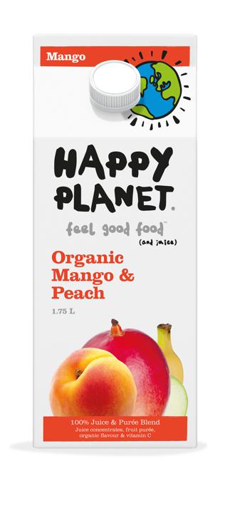 Fresh Juice - Organic Mango &amp; Peach