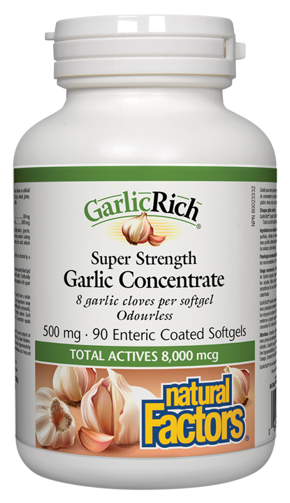 GarlicRich Super Strength Garlic Concentrate - 500 mg